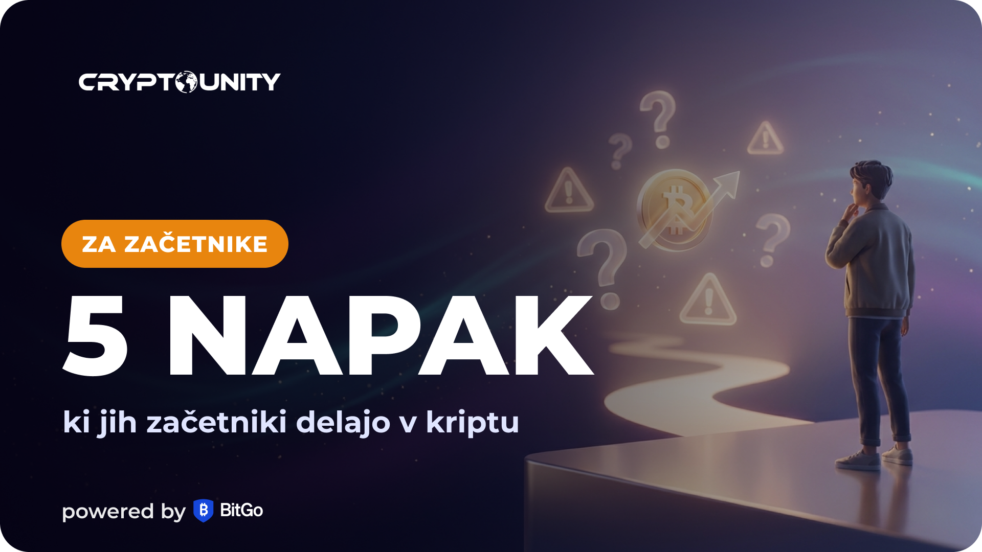 5 napak, ki jih začetniki delajo v kriptu (in kako se jim izogneš)