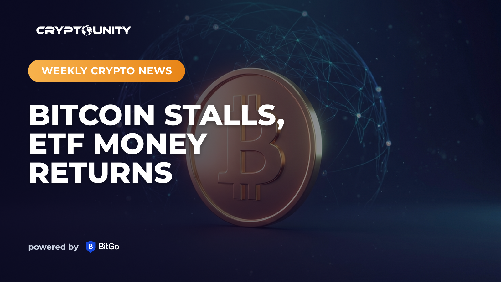 Bitcoin stalls below $65,000 while ETF money quietly returns — what actually moved this week