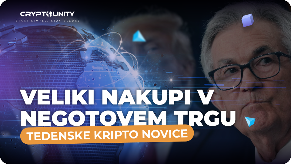 Kripto pade, institucije kupujejo, Ethereum praznuje 10 let | Tedenske kripto novice
