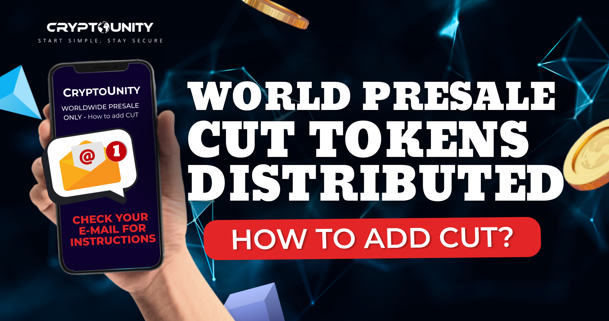 CUT TOKEN DISTRIBUTION COMPLETED! 🥳
